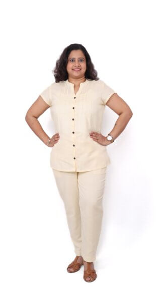 Creme de la creme linen shirt