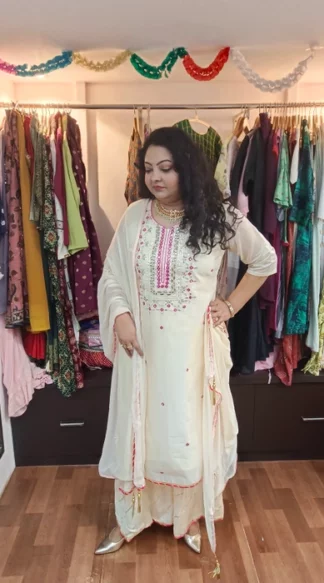 Parijat sharara suit